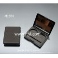 Black With Mirror Cosmetic Sample Packaging Eyeshadow Palette Packaging